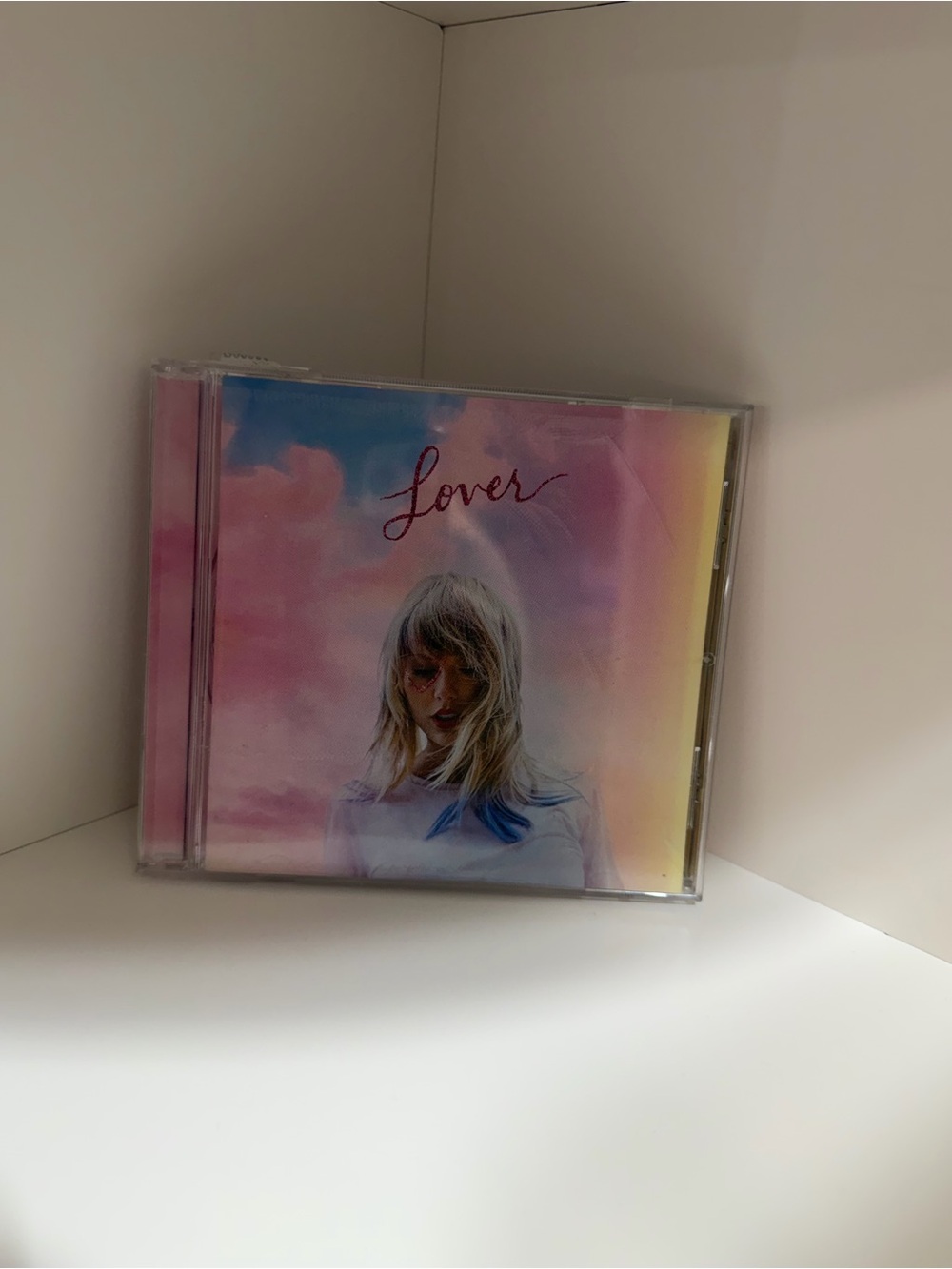 Taylor Swift Lover CD — Pink, Blue, Yellow Pastel Artwork